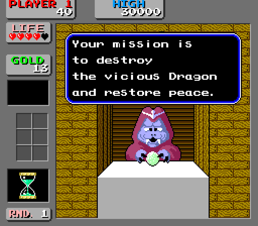 givemeskeletons – Wonder Boy in Monster Land (1987)