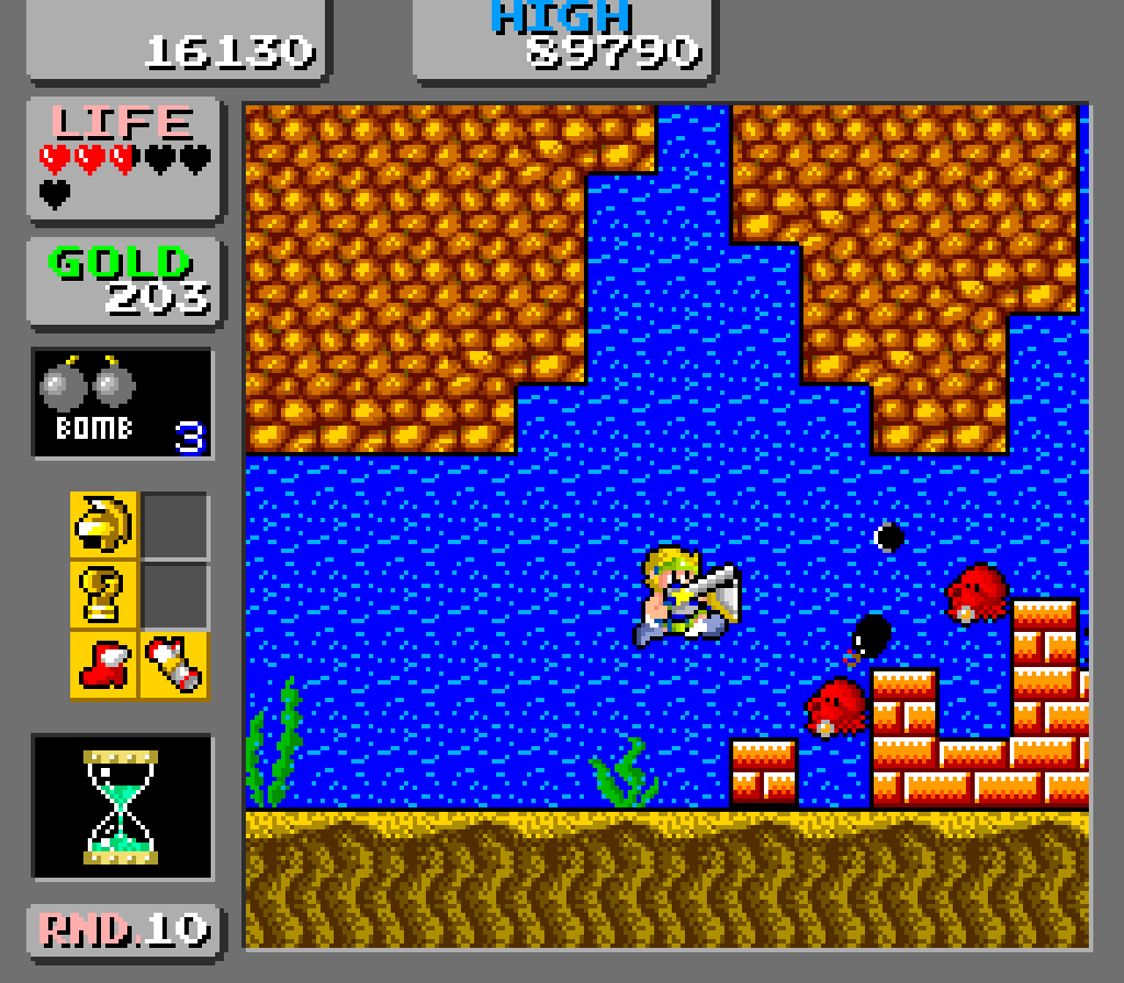 givemeskeletons – Wonder Boy in Monster Land (1987)