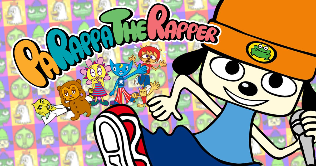 PaRappa the Rapper (1996) - givemeskeletons