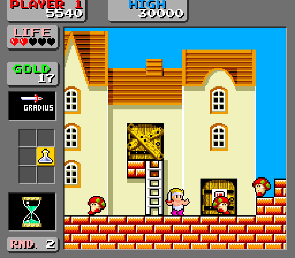 givemeskeletons – Wonder Boy in Monster Land (1987)