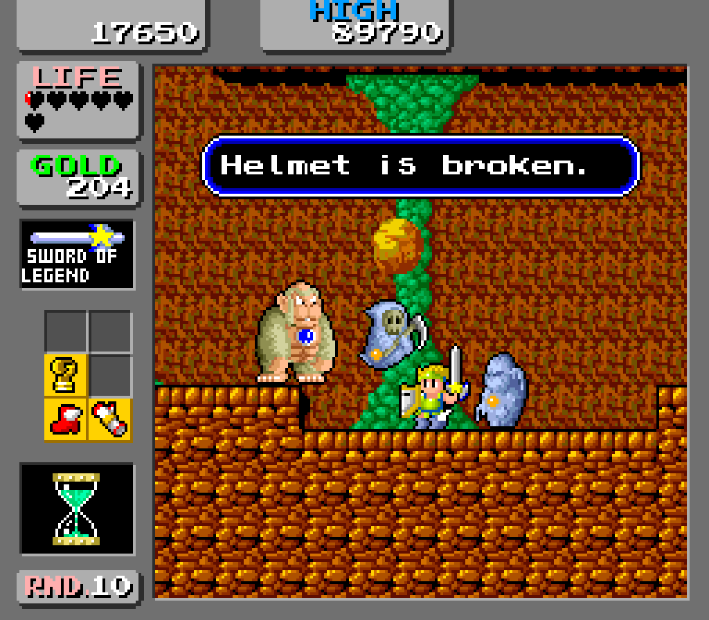 givemeskeletons – Wonder Boy in Monster Land (1987)